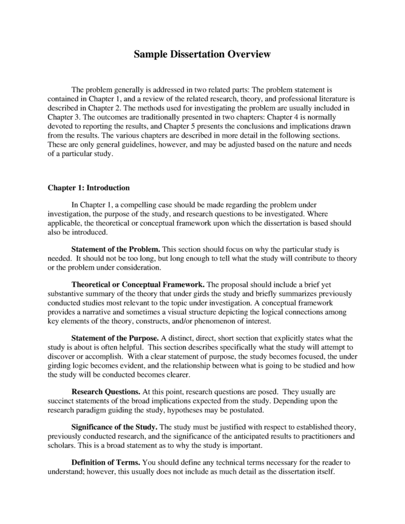dissertation